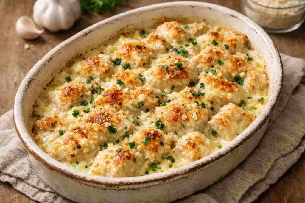 20260109_1454_Garlic Alfredo Chicken Bake_simple_compose_01keh13sycfckbg9w4y7rfqy4s